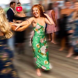 Zara Floral Midi Dress